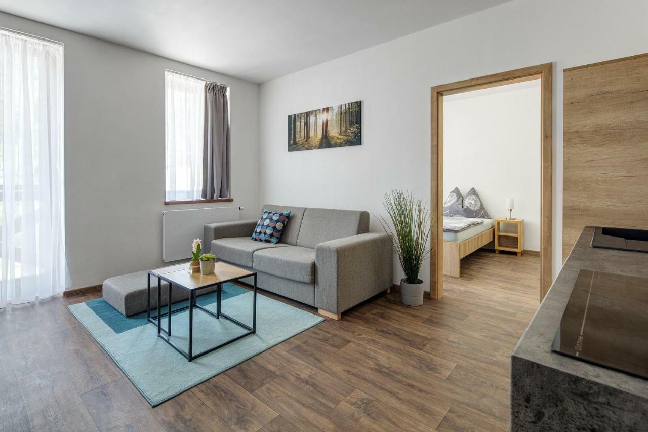 Apartmany Anicka Zelezna Ruda Bagian luar foto