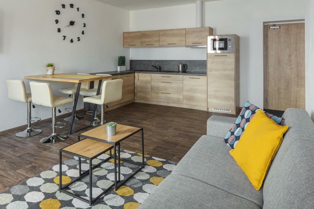 Apartmany Anicka Zelezna Ruda Bagian luar foto